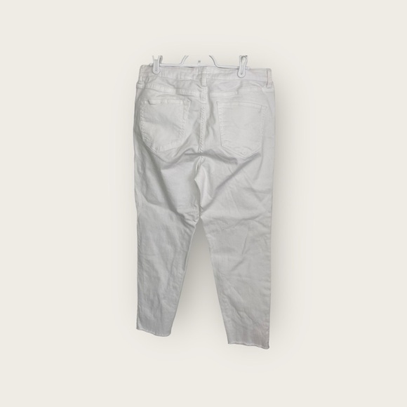 William Rast Denim White Perfect Ankle Skinny Jeans Sz 32 - Picture 4 of 9